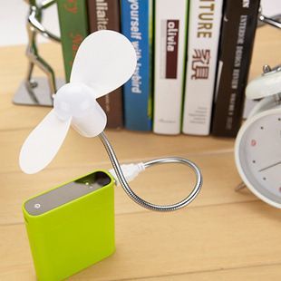 夏季熱銷 迷你蛇形風扇 便攜靜音，自由彎曲的清涼伴侶